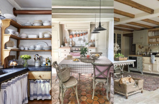 Kuchyňa na chalupe: Podľahnite francúzskemu vidieckemu štýlu